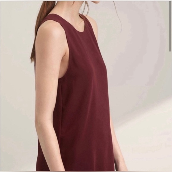 Aritzia A-line Maroon Blouse - Picture 3 of 12